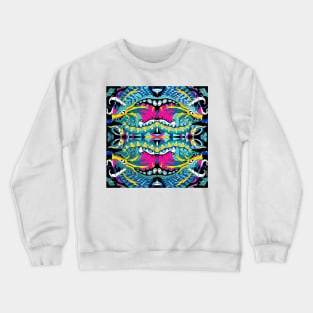 KAIJU MADNESS ATTACK IN KRAKEN ECOPOP ART Crewneck Sweatshirt